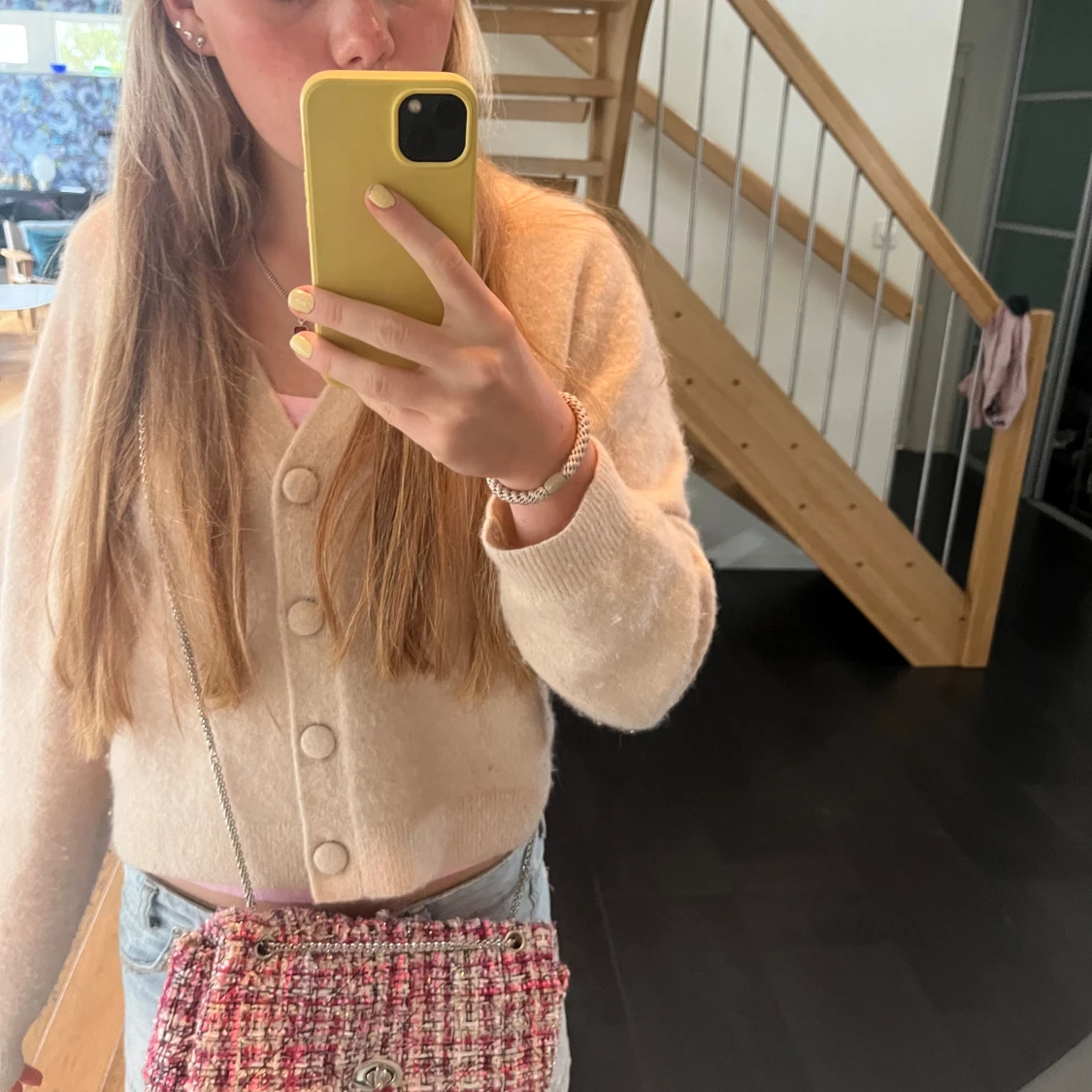 Rosa handväska - 91