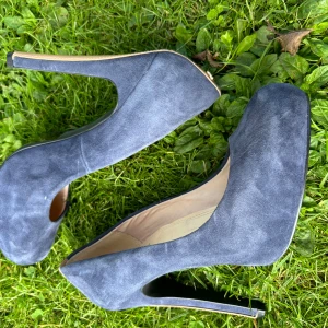 China Girl klackar klackskor pumps damskor 39 - China Girl klackar i skinn Blått skinn Som nya 