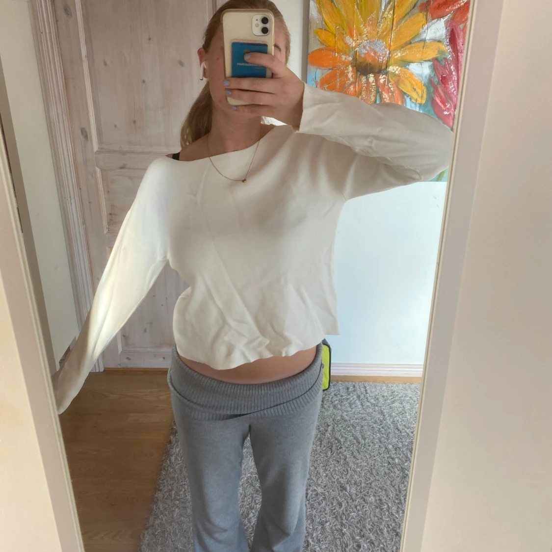 Vit tröja  - 90
