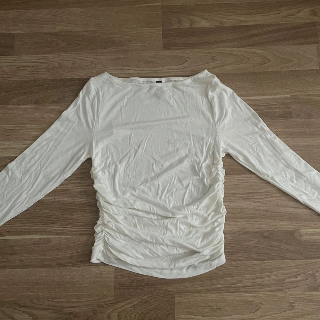 Vit Långärmad - 90