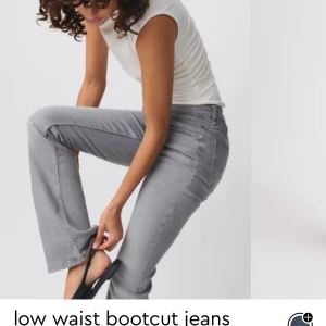 Gina Low waist  - Gråa helt nya, jättebra skick säljer för har 2 st