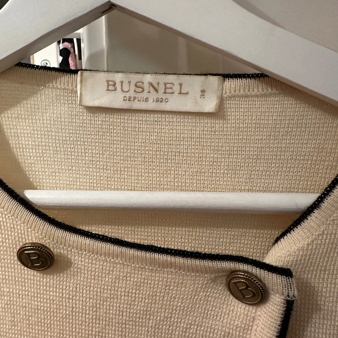 Beige kavaj från Busnel - 90