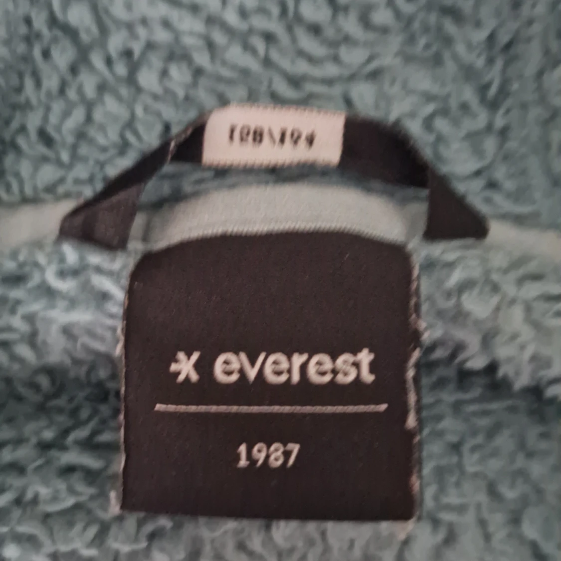 Mysig blå teddyjacka från Everest - 90