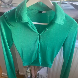 Grön blus  - Snygg grön blus! Riktigt snygg med vita byxor, får alltid massa komplimanger med denna fina blus.