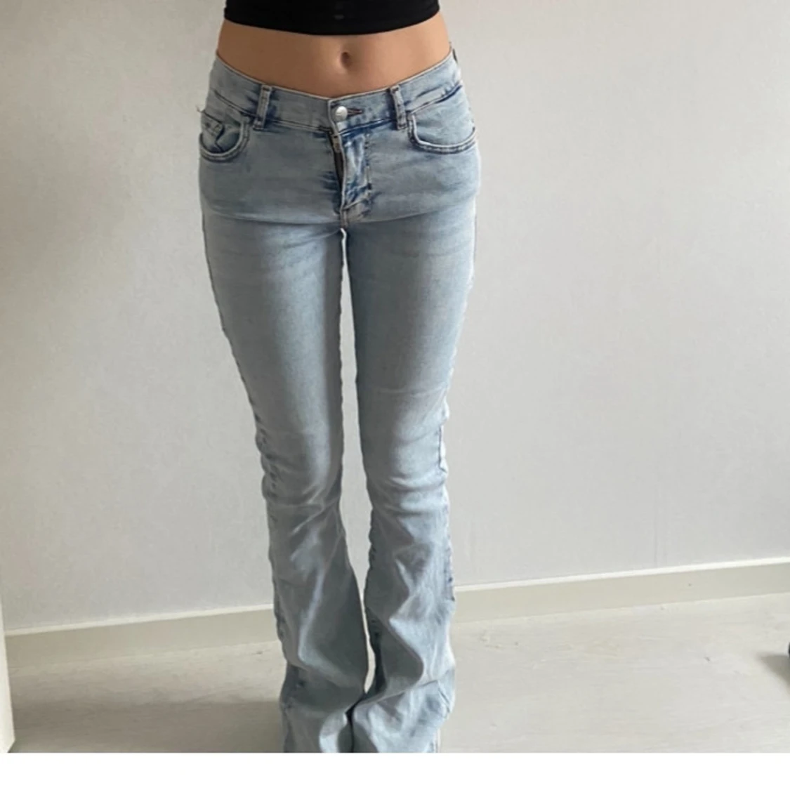 Blåa jeans 