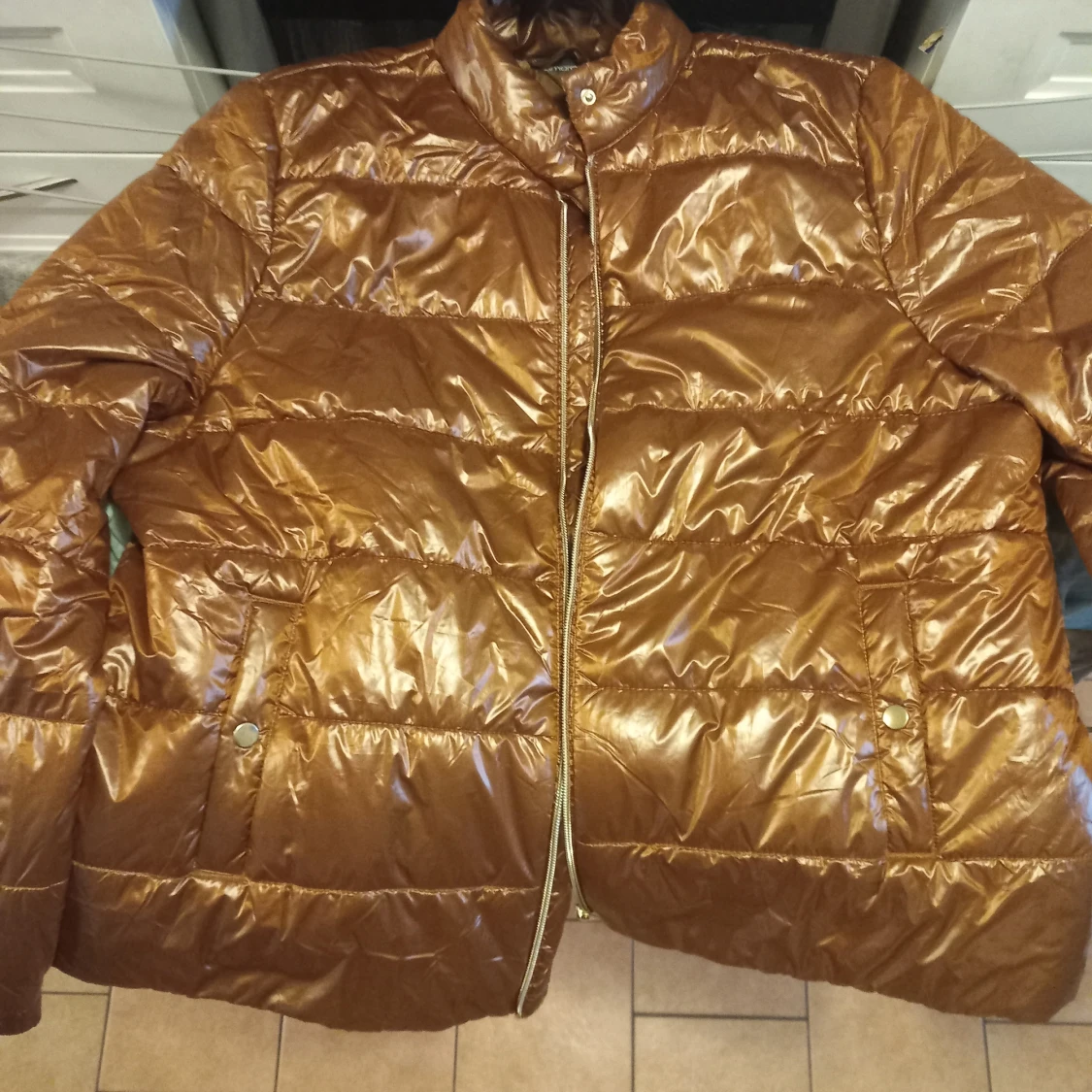 Lättviktsjacka brun