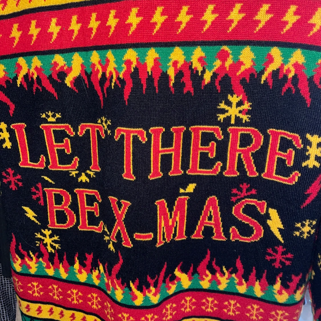 Stickad klänning ACDC - 92