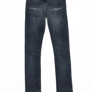 Nudie jeans  - 33x34 Blåa jeans  Fit slim  Snygga jeans från Nudie Jeans, Tube tom. De har en rak passform och en klassisk design. Välanvända och nötta. Se bilder Priset kan diskuteras