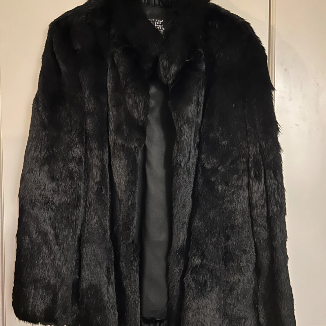 Äkta päls jacka 