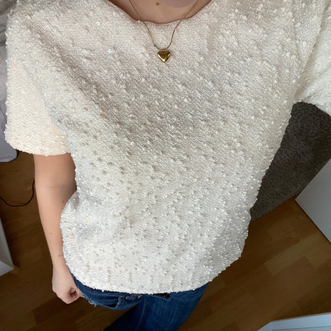 Glittrig t-shirt - 90