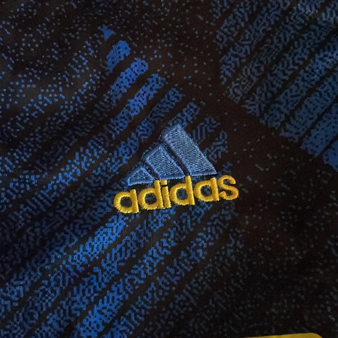 Blå Manchester United fotbollströja från Adidas - 3