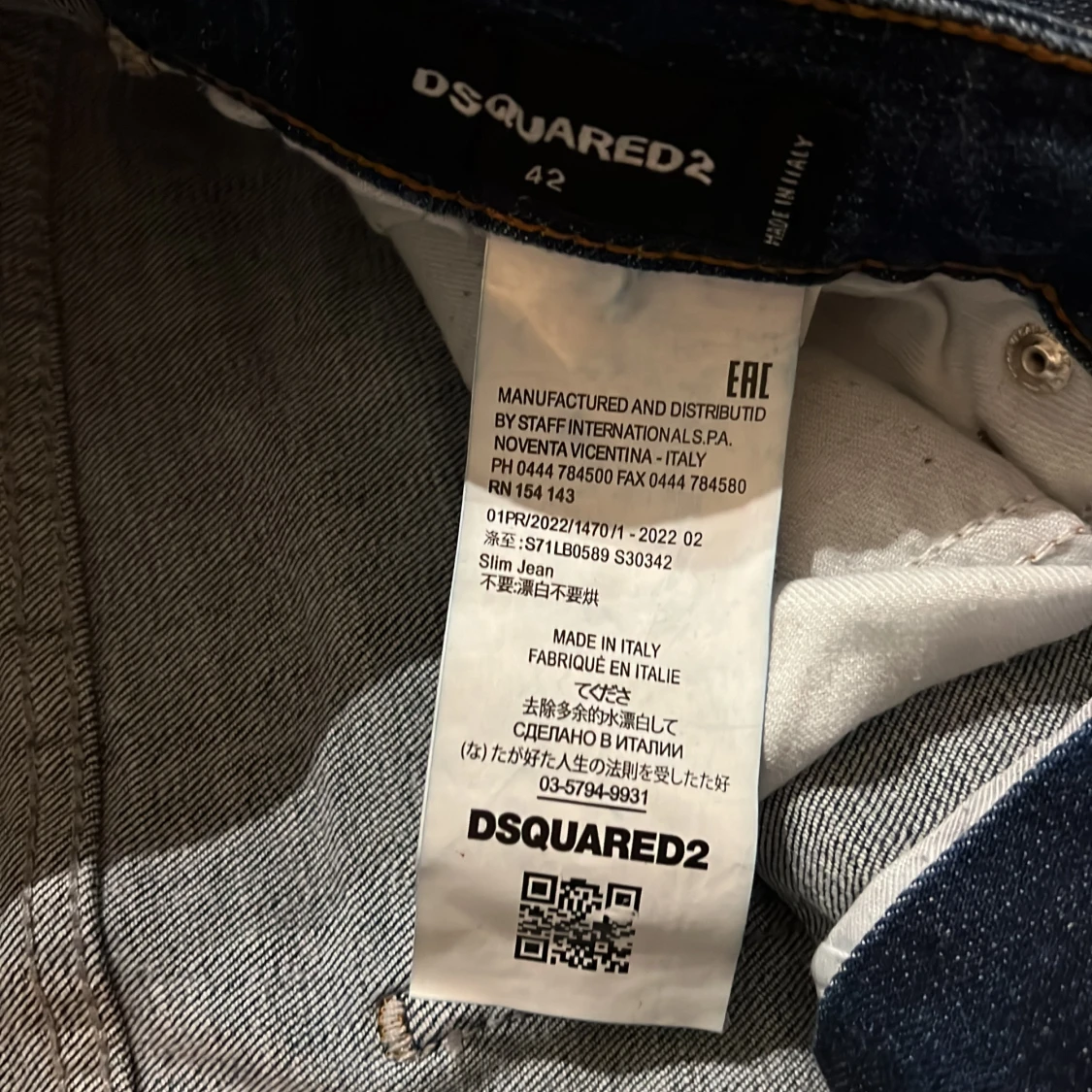 Mörkblå jeans från Dsquared2 - 2