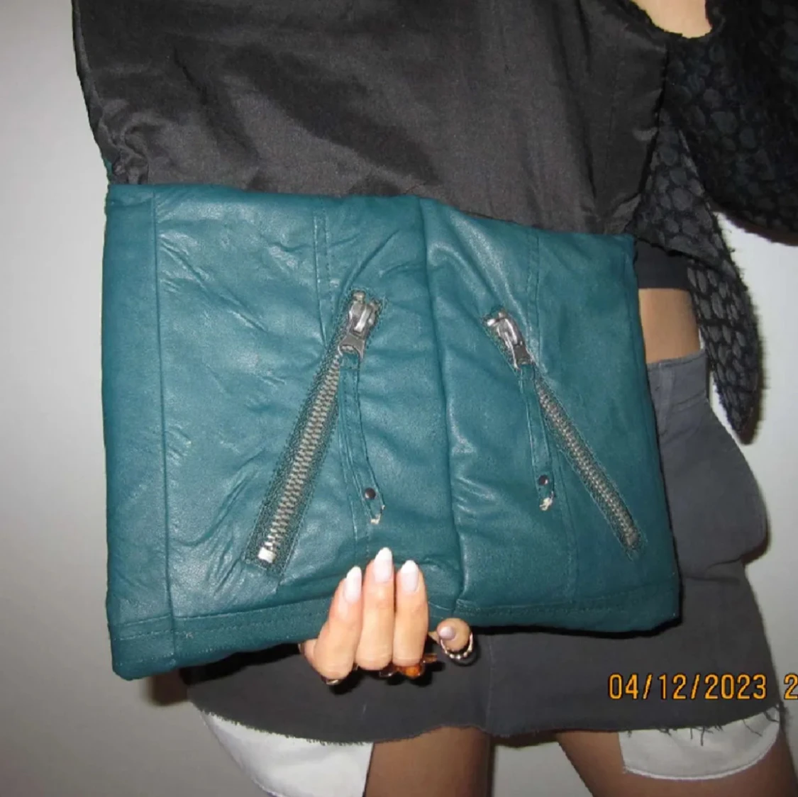 Grönt datorfodral  - 1