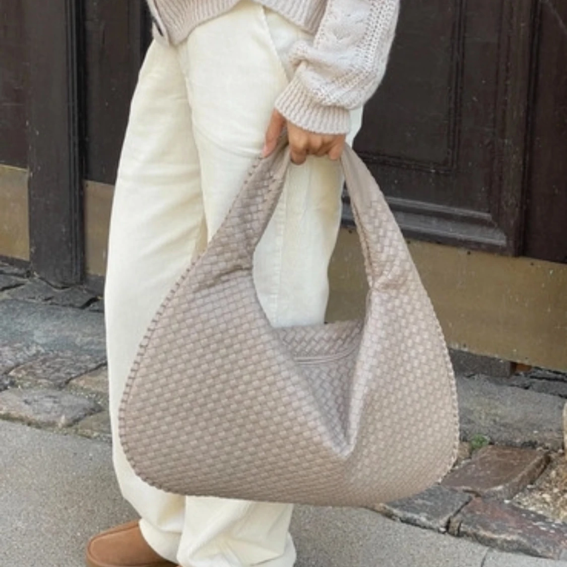 Desginby Si väska ”dark beige”