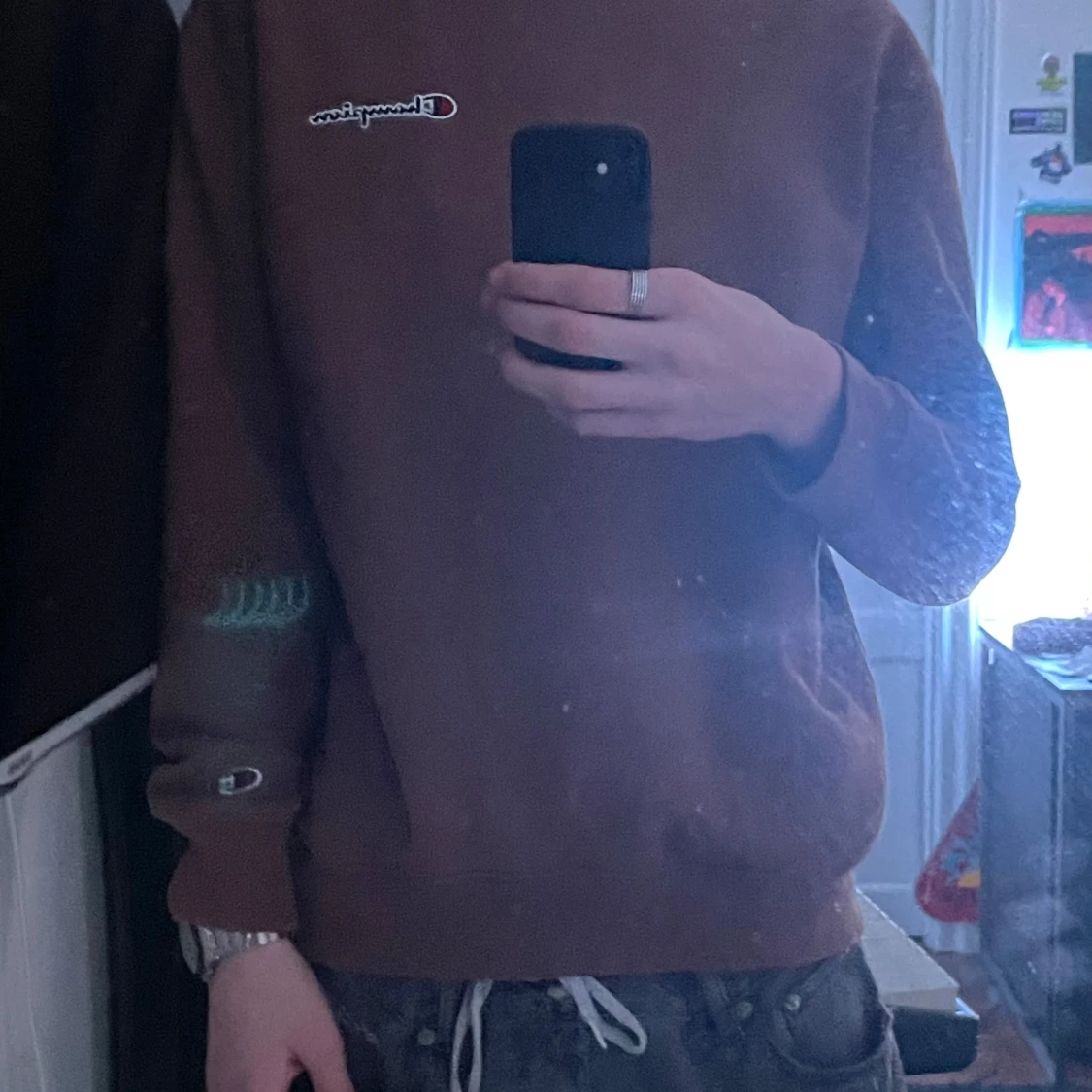 Champion sweatshirt brun - 1