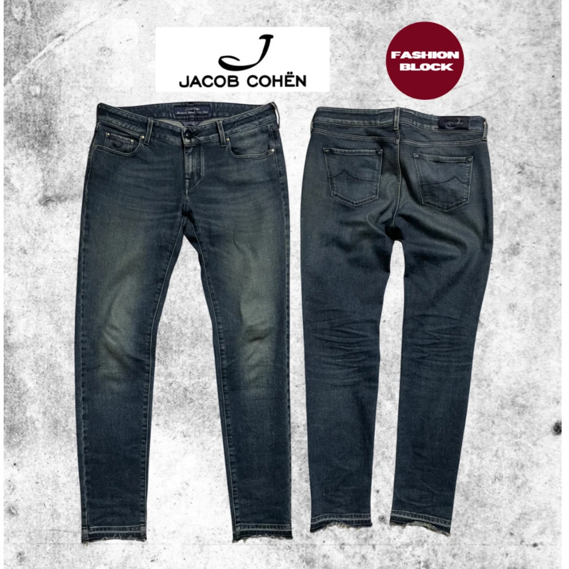 Mörkblå jeans från Jacob Cohën