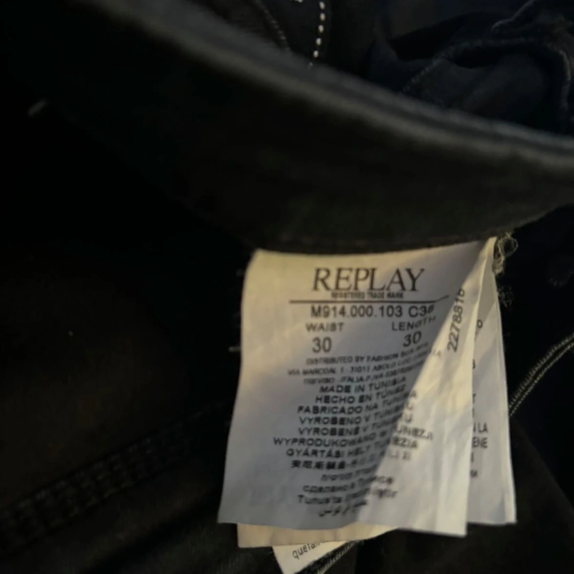 Svarta jeans från Replay - 2