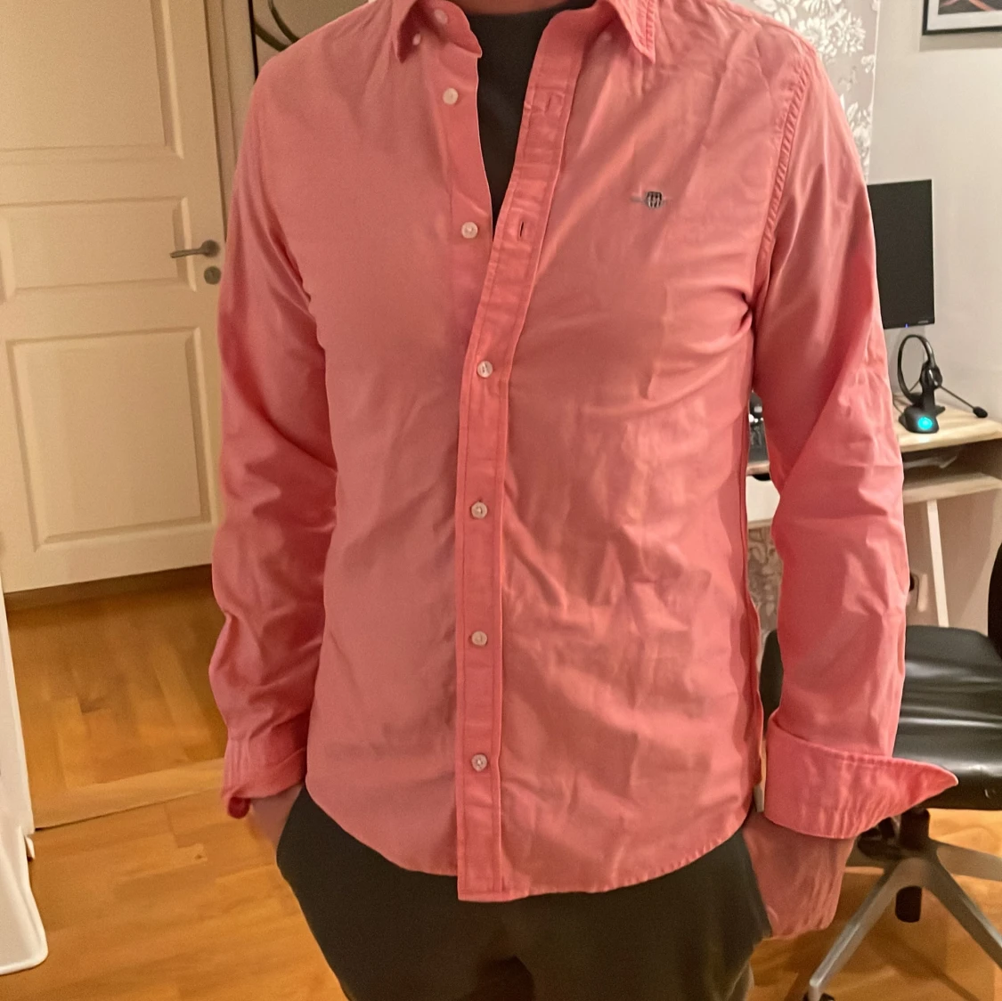 Rosa skjorta från GANT - 3