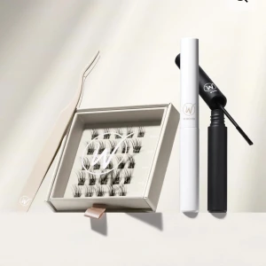 Cluster Wonder Lash Starter kit - Komplett ögonfranskit för nybörjare ifrån Wonder lashes. Fransarna är i modellen Perfect fit och kommer i längderna 10, 12 & 14 mm, du får även med en precision pincett, sealer, bond och remover. Allt är helt nytt och oöppnat!