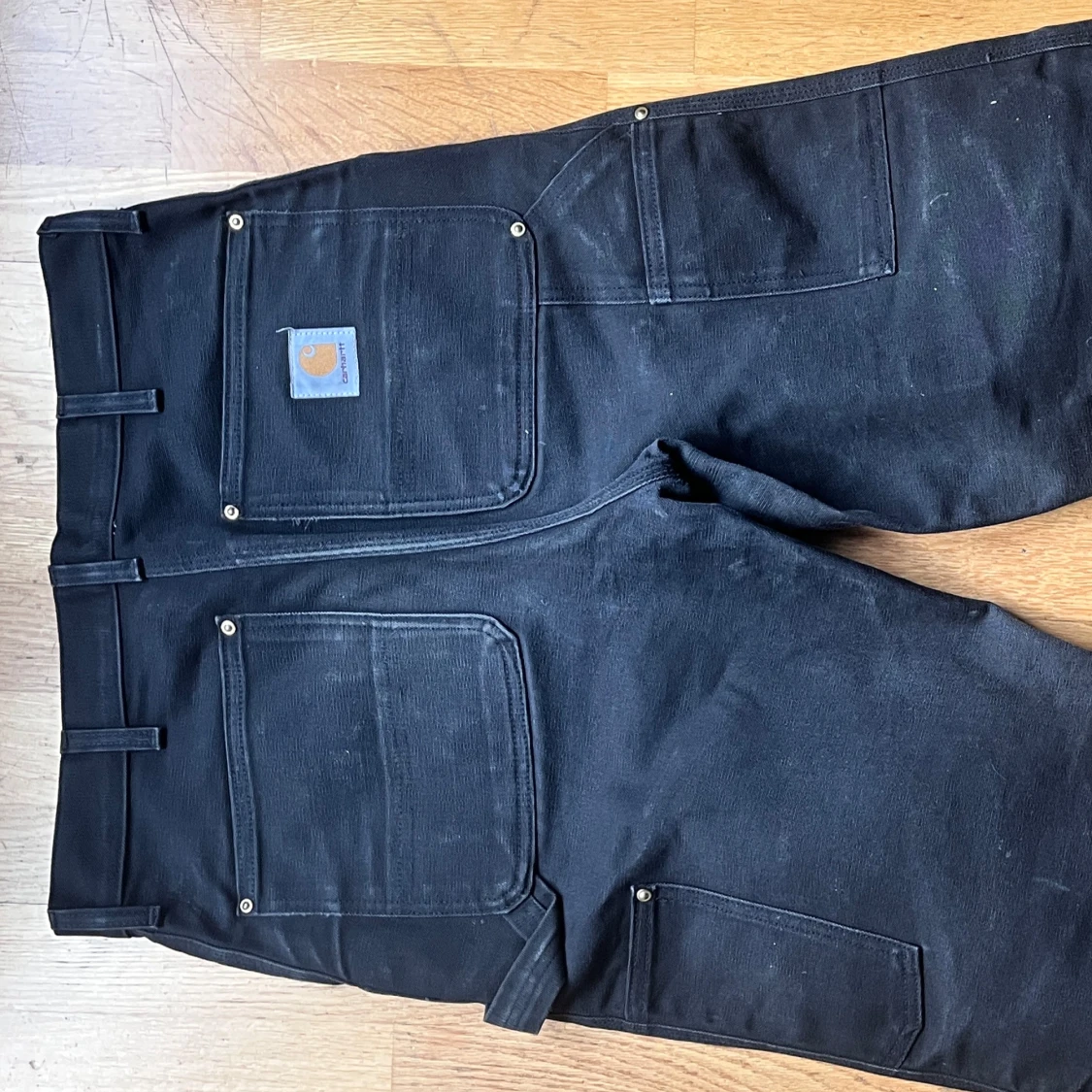 Svarta arbetsbyxor från Carhartt - 4