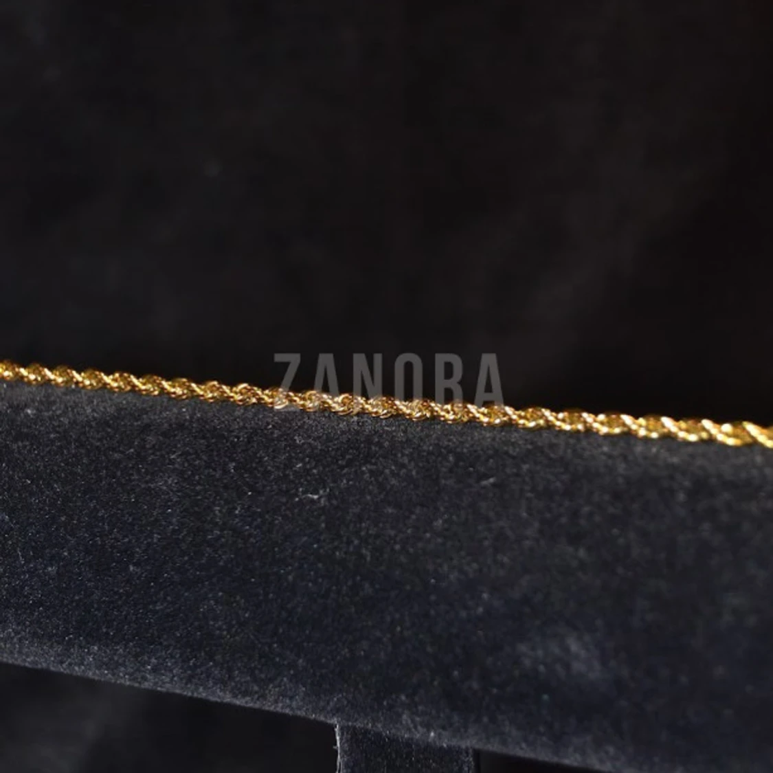 ZANORA | 6MM - 60CM HALSBAND - 4MM - 20CM ARMBAND | CORDELL KIT GULD-FÄRGAD ROSTFRITT STÅL - 4