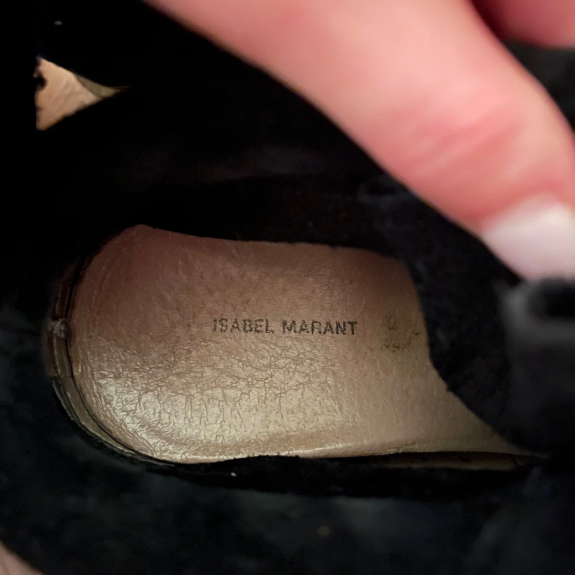 Svarta sneakers från Isabel Marant - 2