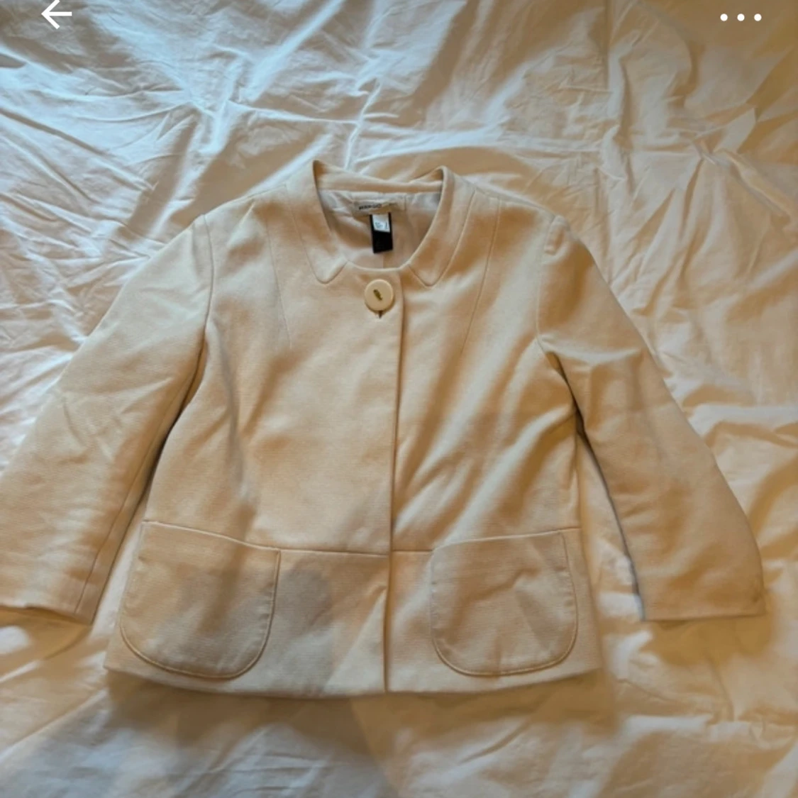 Beige kavaj från Mango