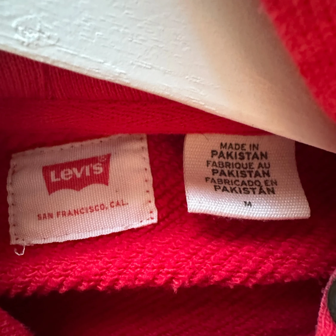 Röd hoodie från Levi's - 91