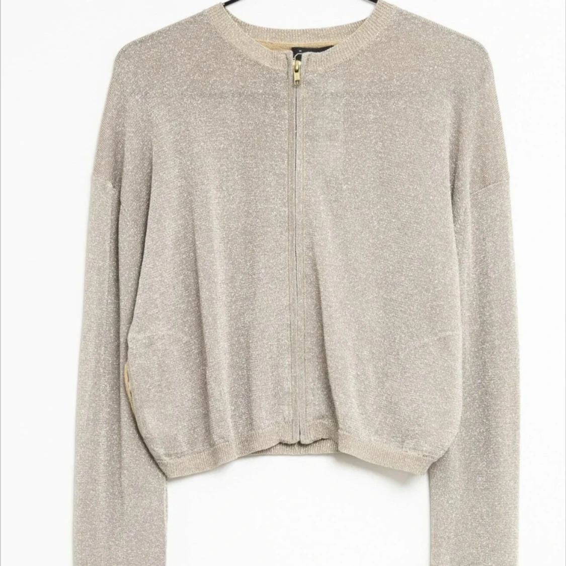 Glittrig guldig kofta från By Malene Birger - 90