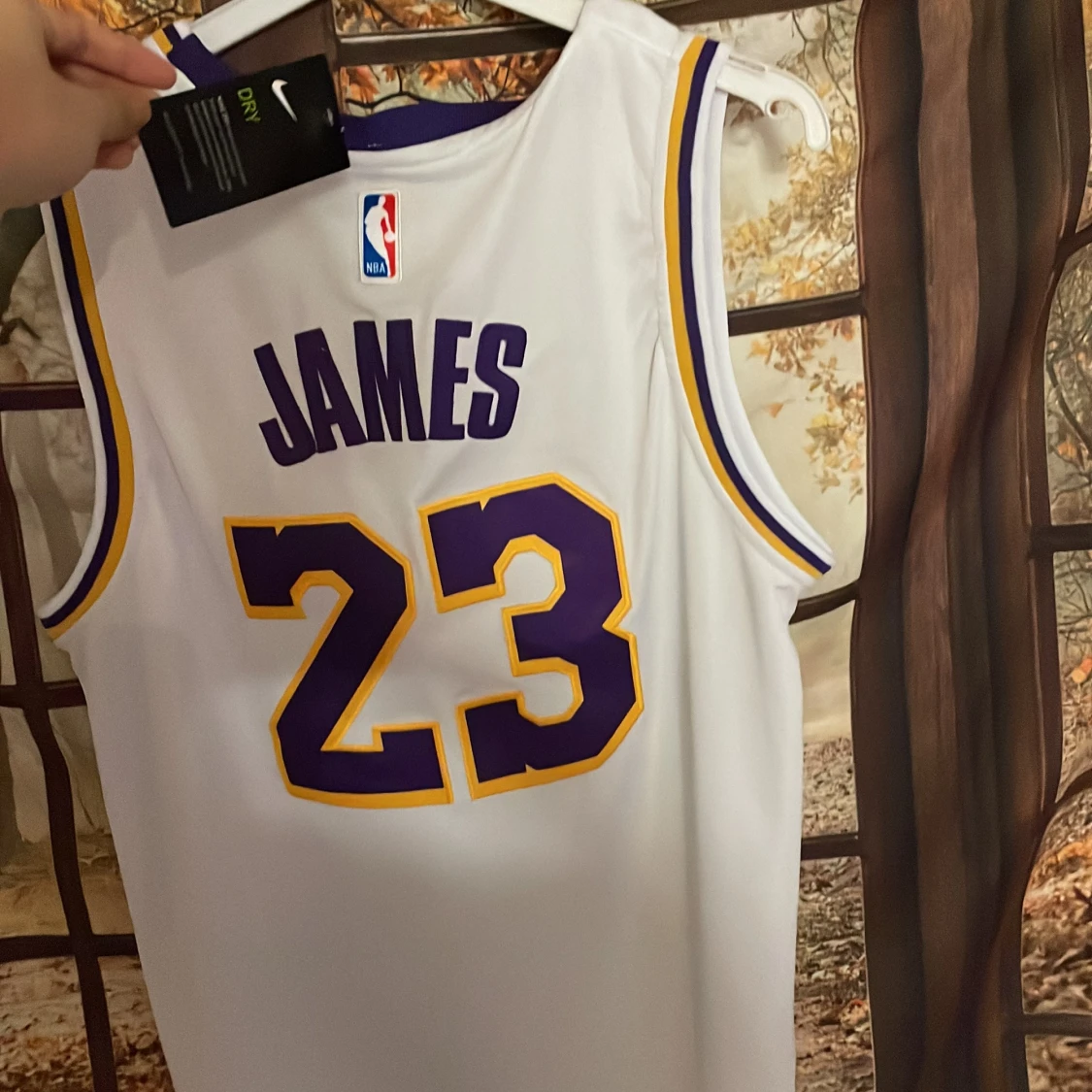 Vit basketlinne från Nike - 90