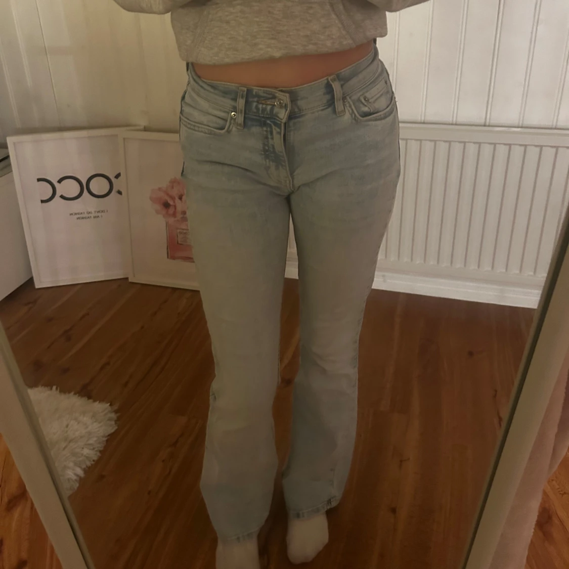 Ljusblå jeans från Gina Tricot