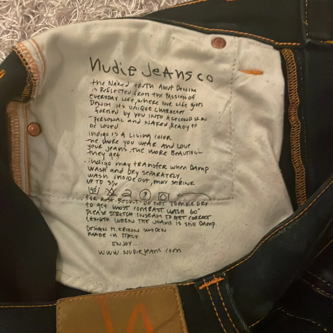 Svarta jeans från Nudie Jeans - 93