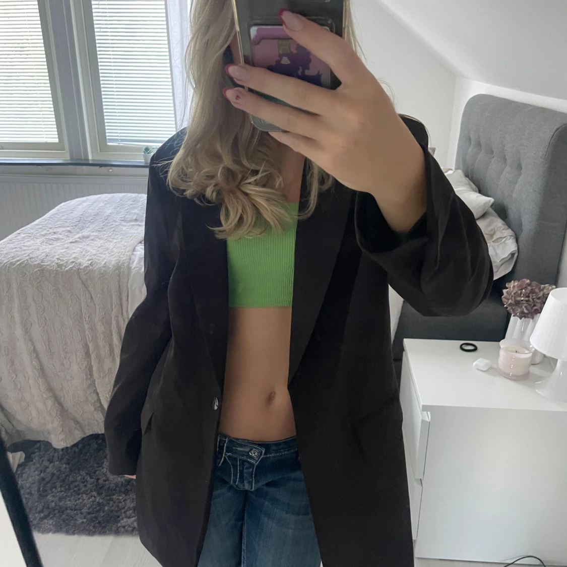 Mörkbrun kavajđ€