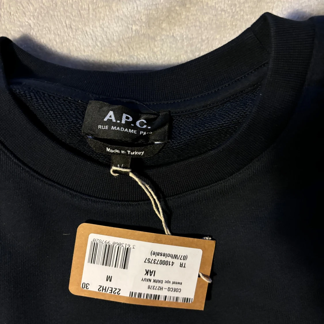 Navy blue sweatshirt från A.P.C. - 91