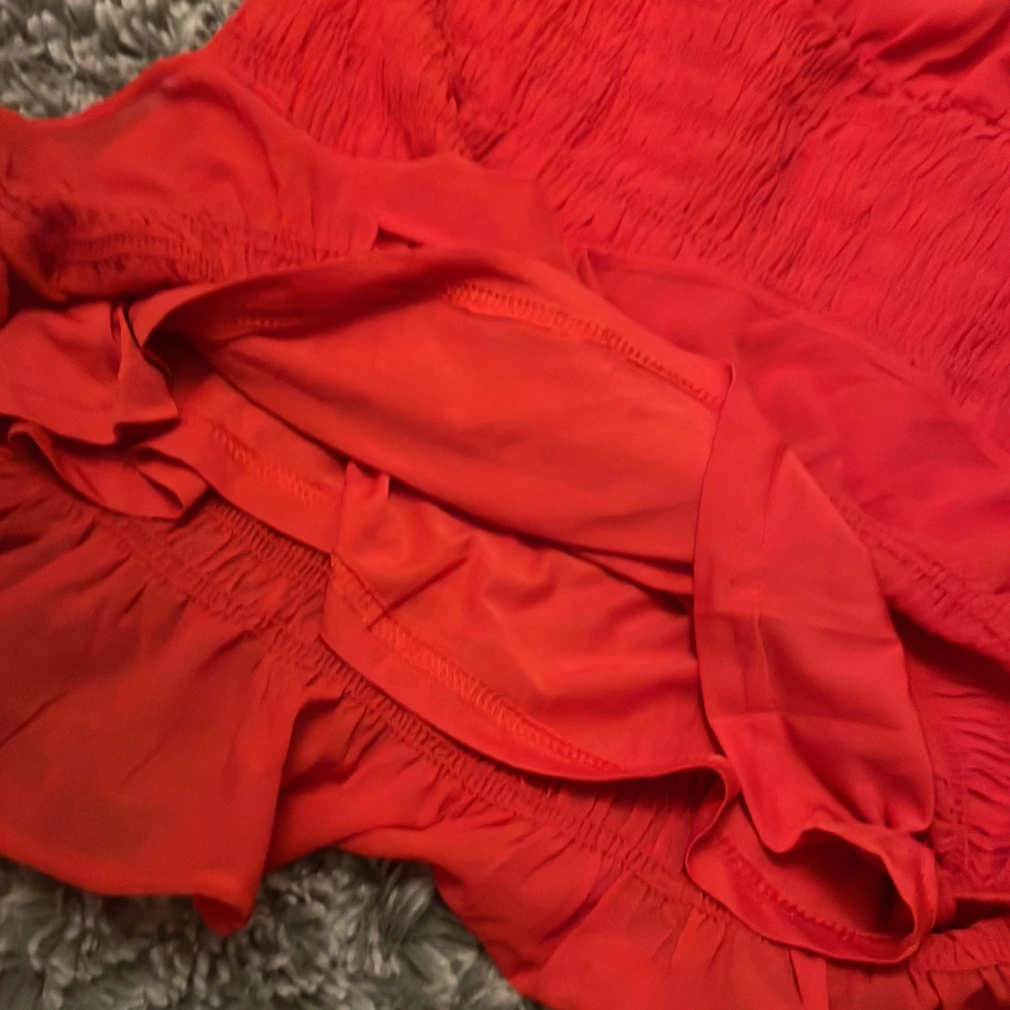 Röd klänning  - 90