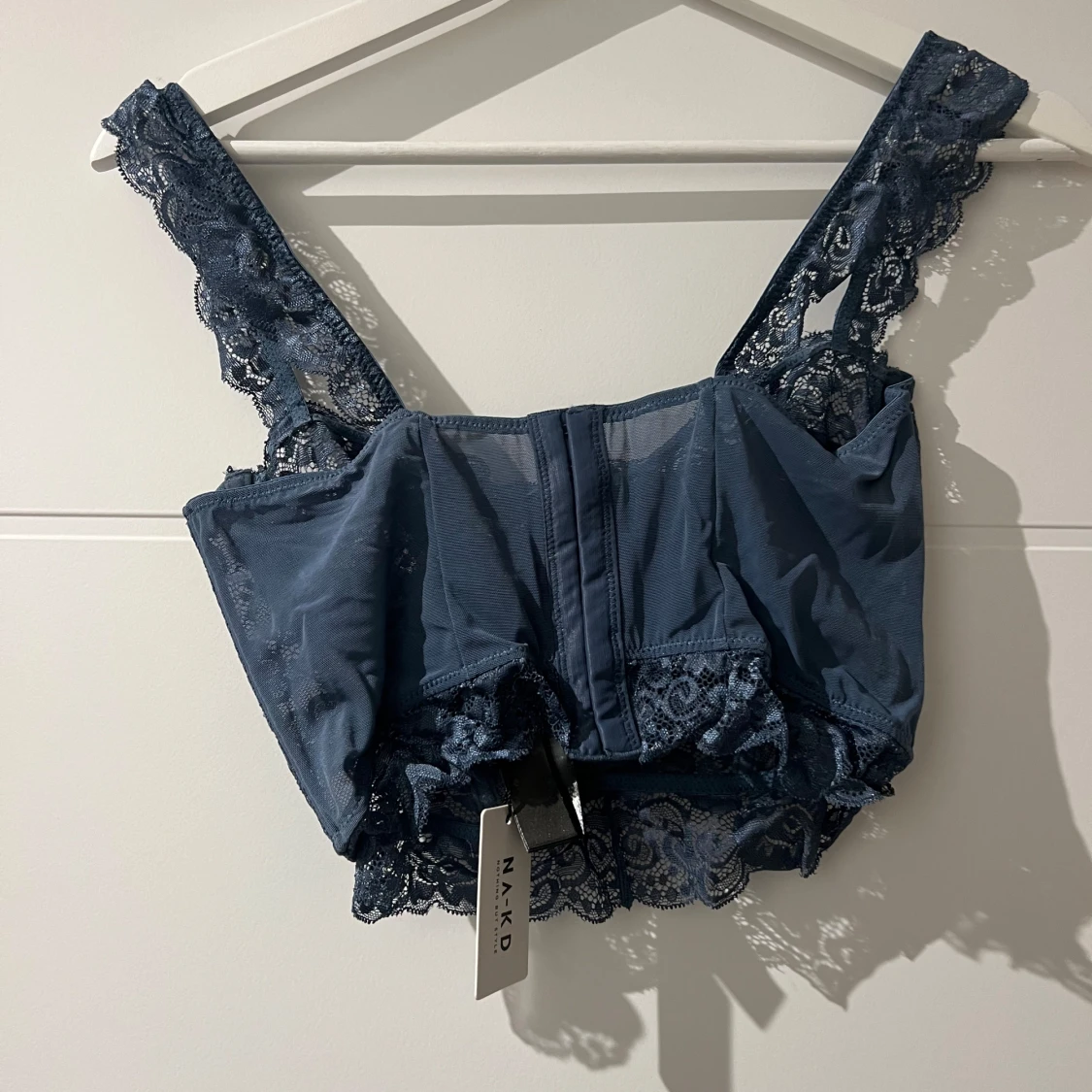 Blå/grå spetskorsett från NA-KD - 91