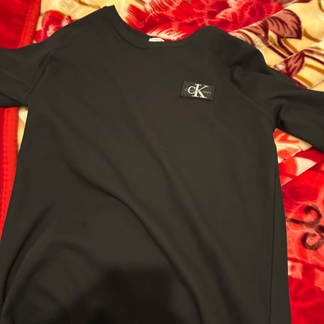 Svart långärmad tröja från Calvin Klein - 92