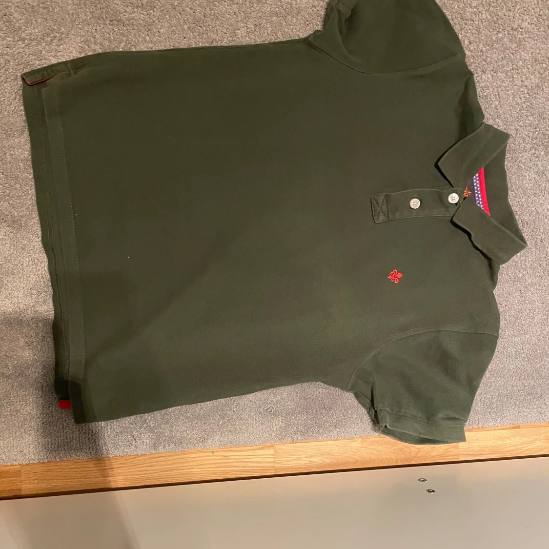 Grön pikétröja Morris