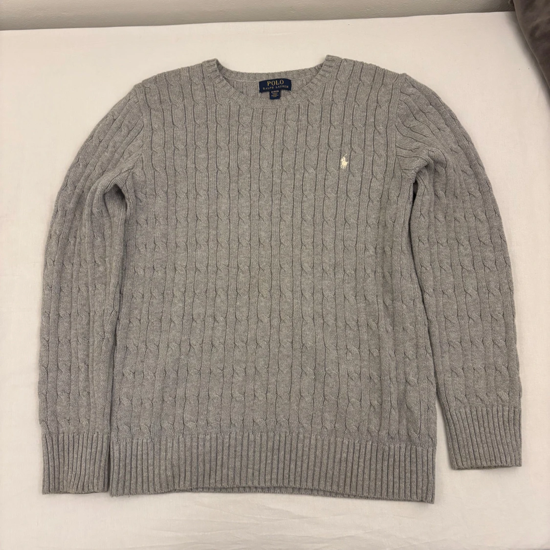 Polo stickad tröja - 90