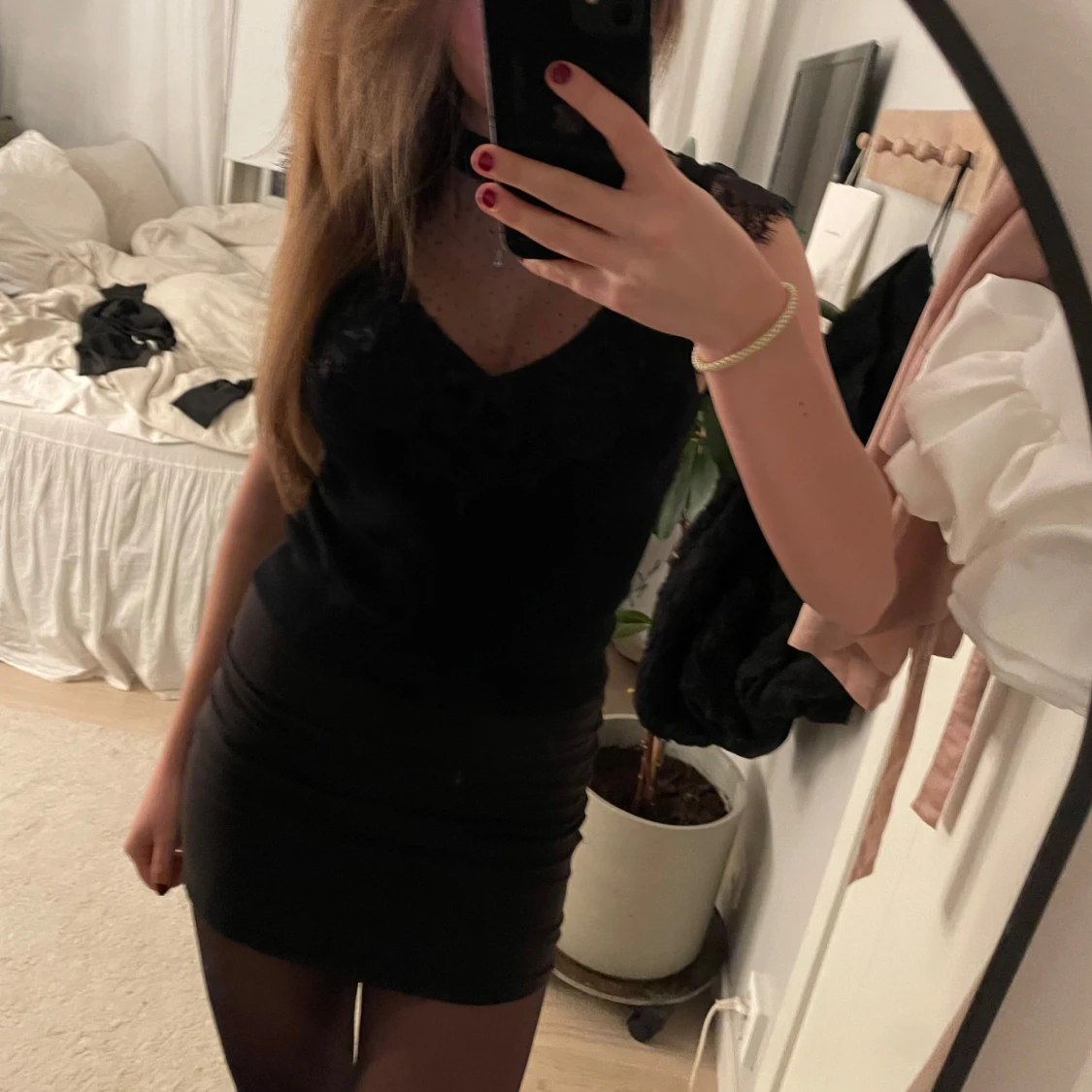 Svart snygg topp - 91