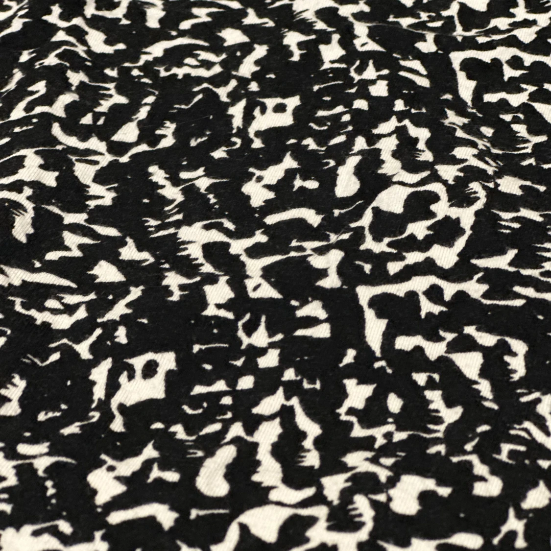 Svartvit mönstrad ärmlös topp - 93