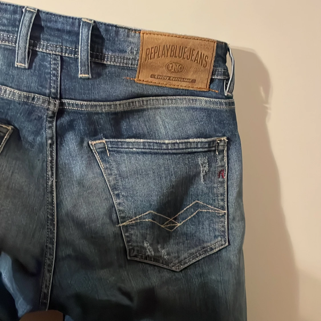 Blå jeans från Replay - 91