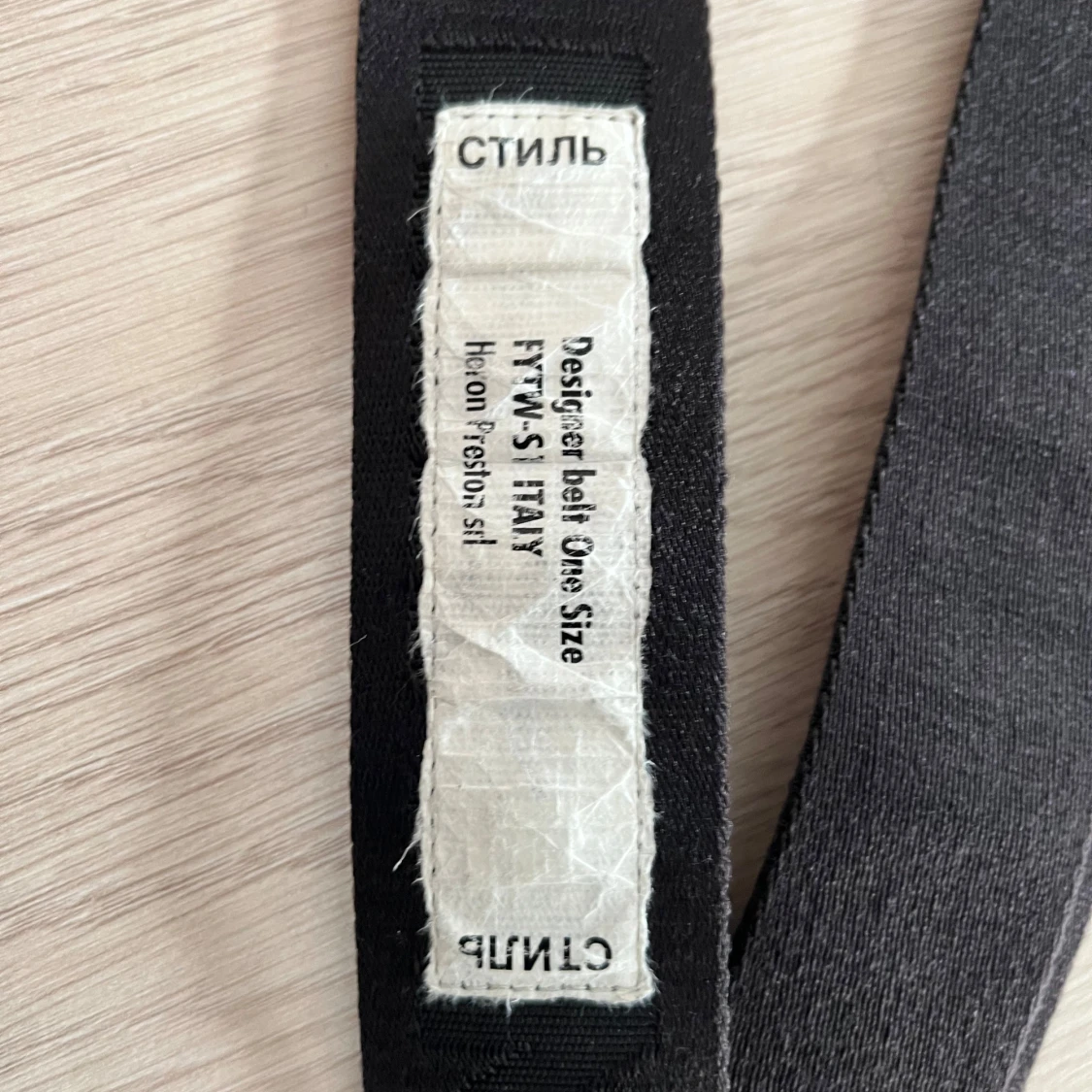 Heron Preston Bälte - 91