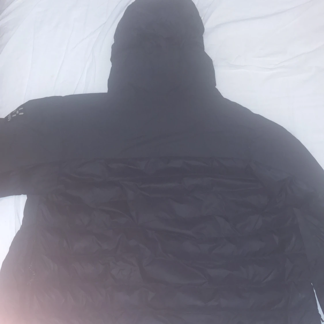 Fräsh haglöfs jacka som du kan ha på hösten och vintern. Den har inga hål och inga rep. - 90