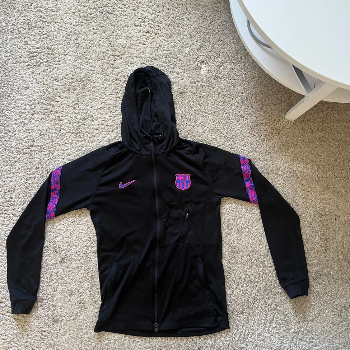 Fc Barcelona zip tröja