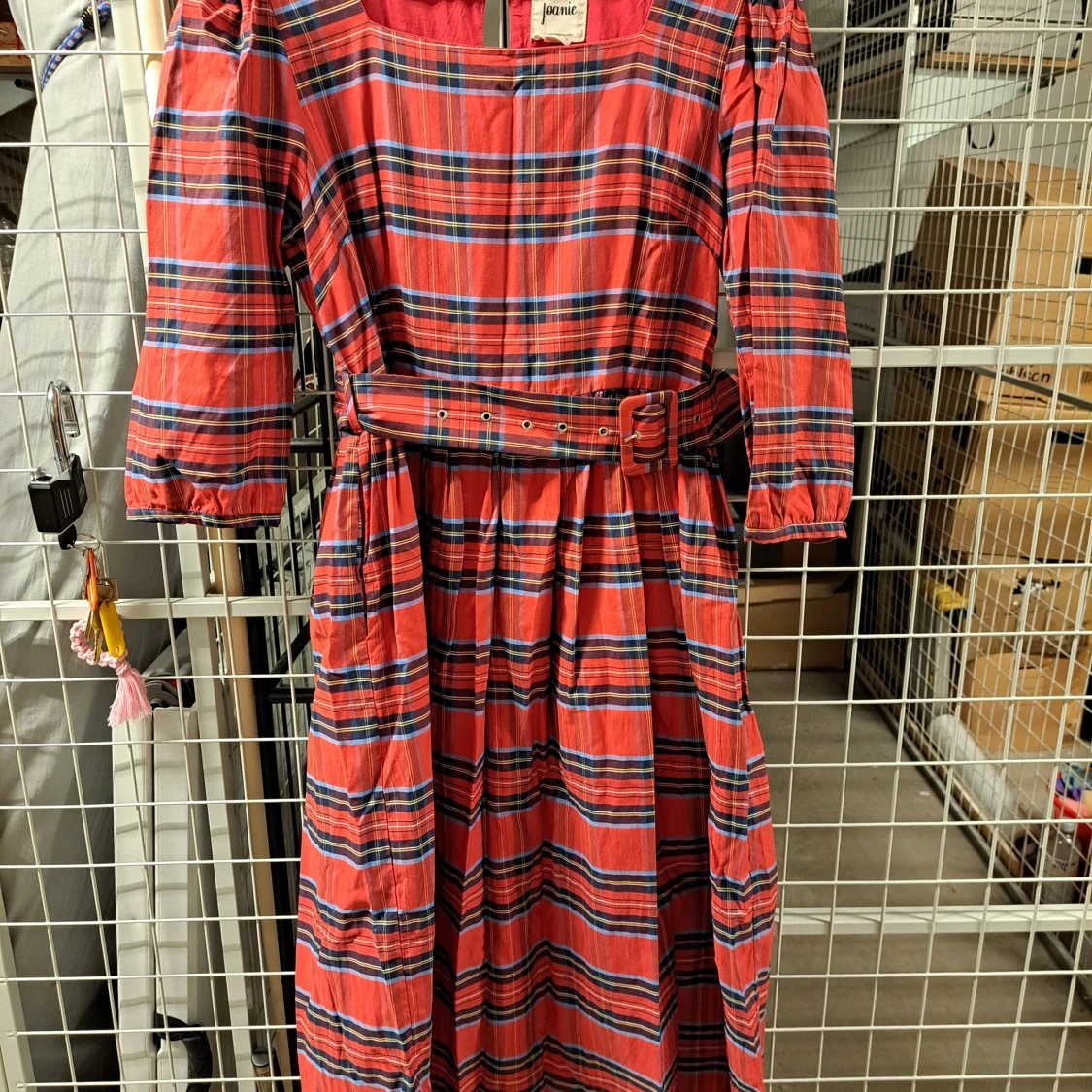 Rutig klänning från Joanie