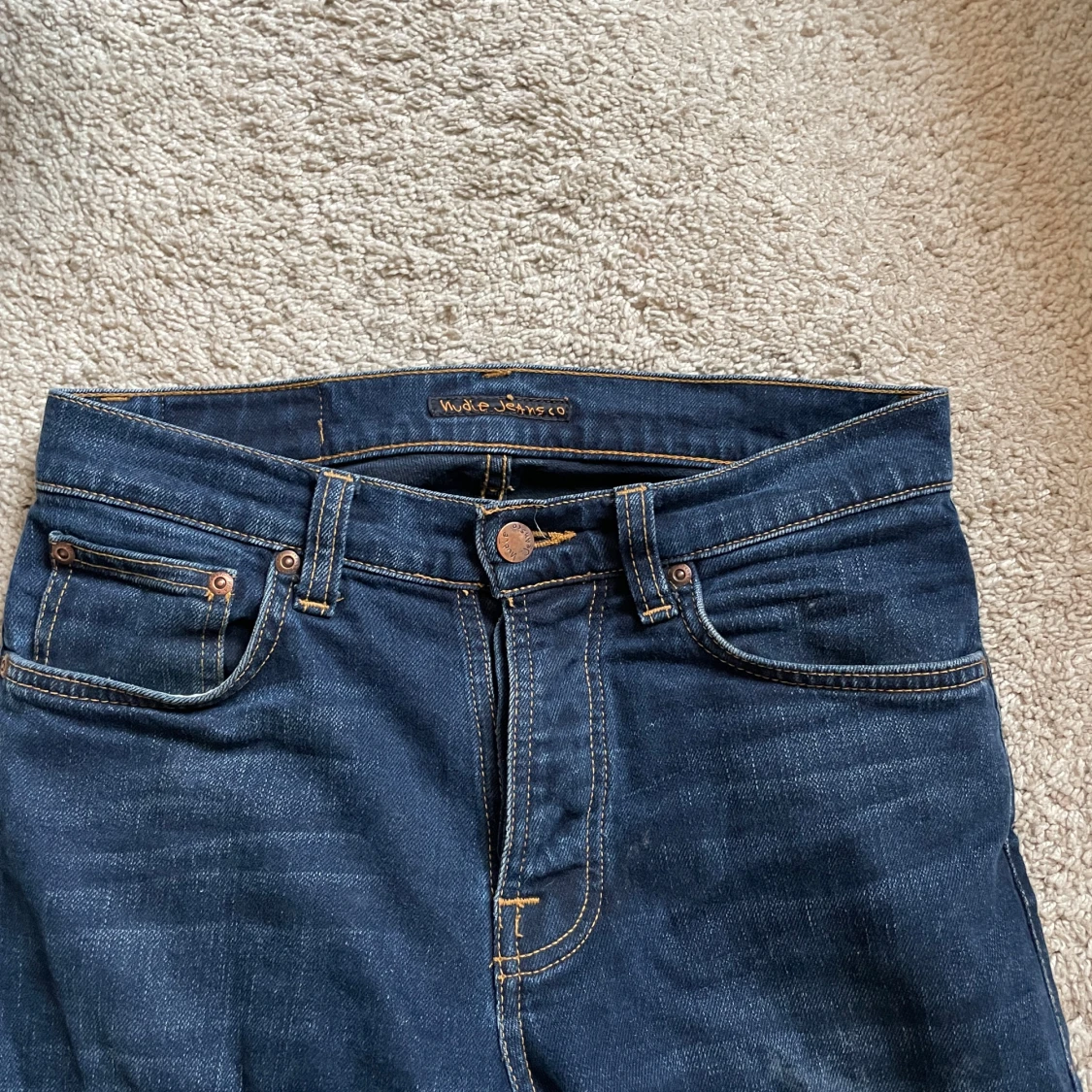 Mörkblå jeans från Nudie Jeans - 91