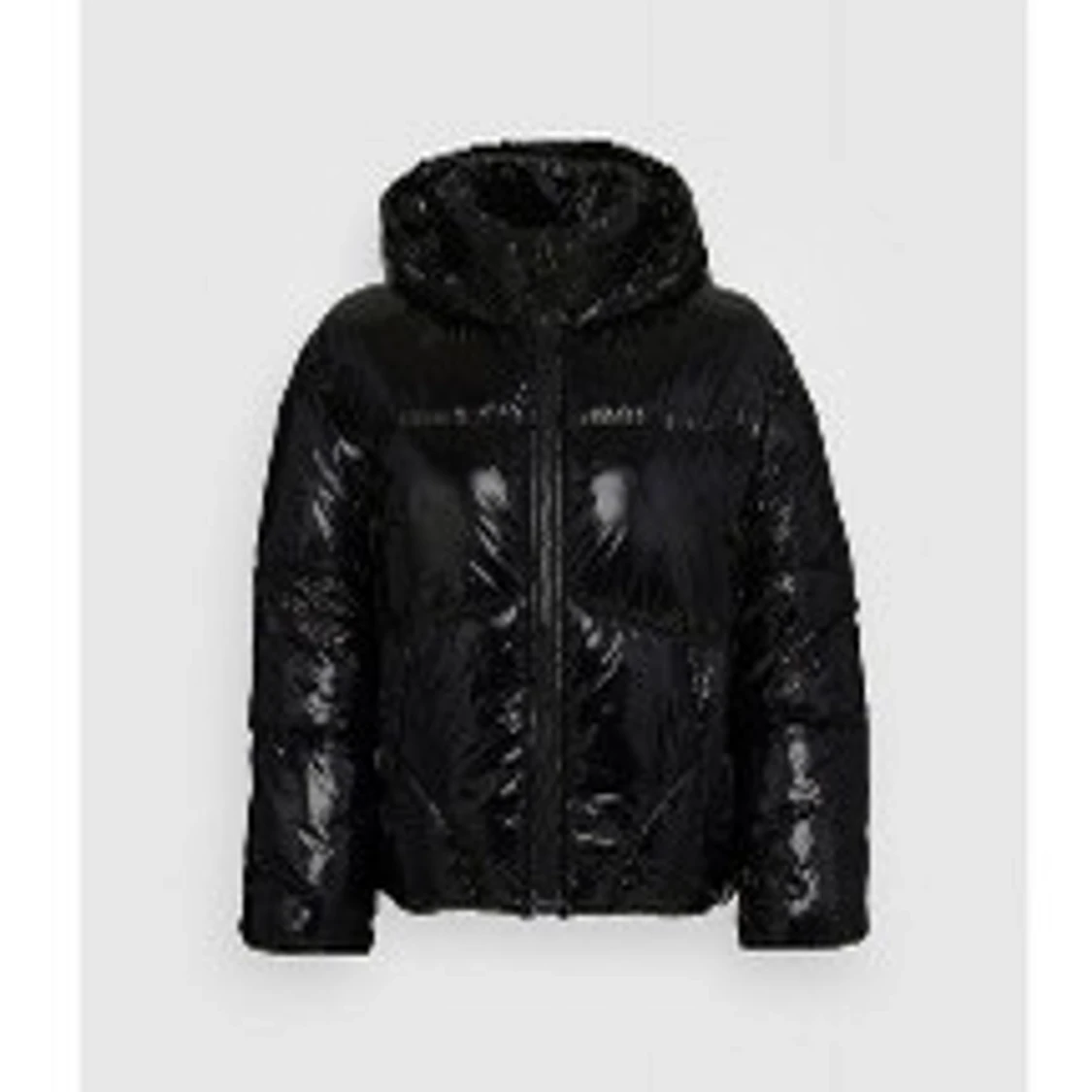 Glansig vinterjacka - 90