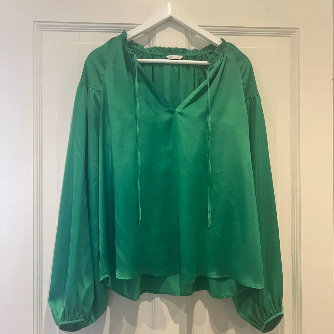 Supersnygg grön blus