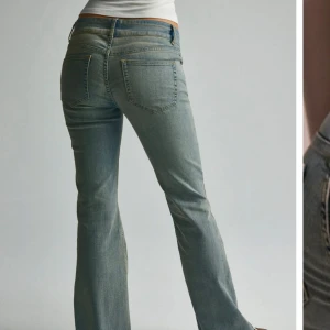 Låg midjade jeans ifrån Nelly  - Låg midjade jeans ifrån Nelly. Använd få gånger. Original pris 700 